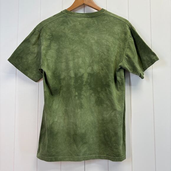 The Mountain Mens Tie Dye Earthy Guitar Tree Hippie T Shirt Size M Music Artsy - Picture 2 of 6